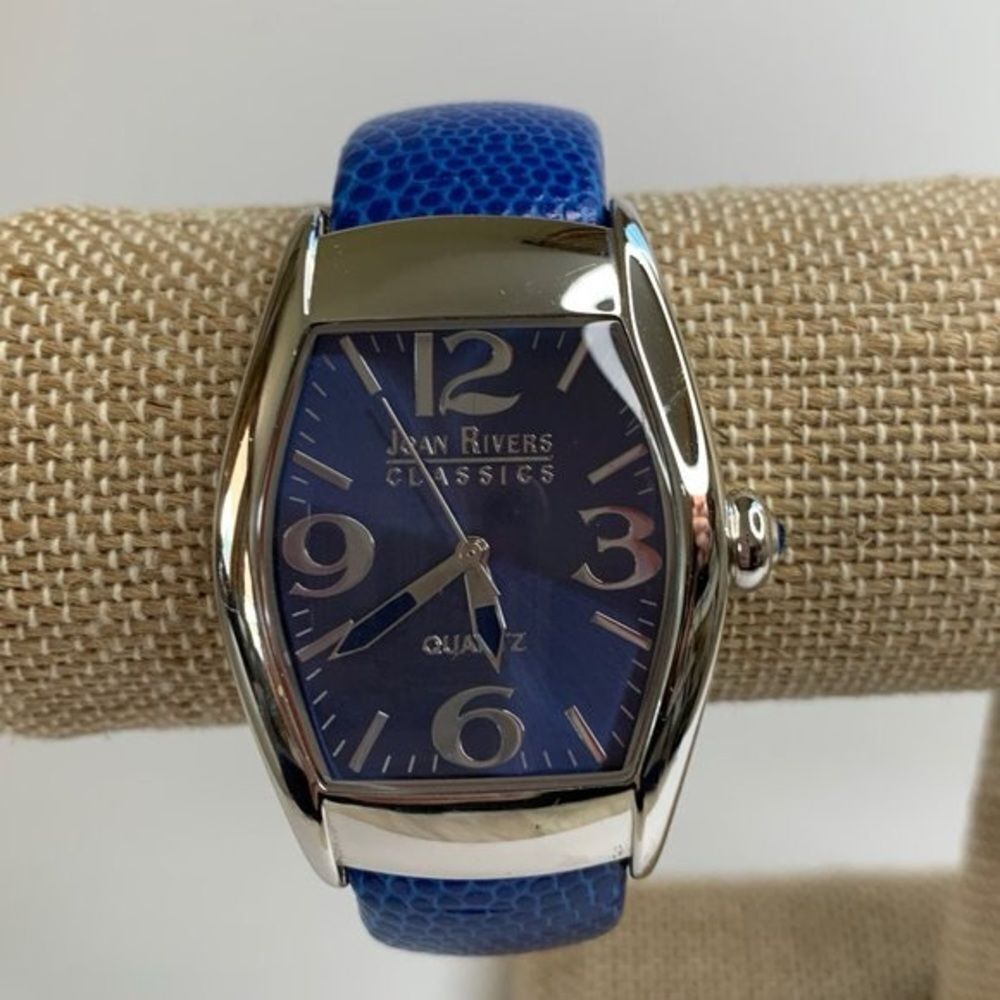 Joan Rivers Blue Quartz Watch - Picture 2 of 6